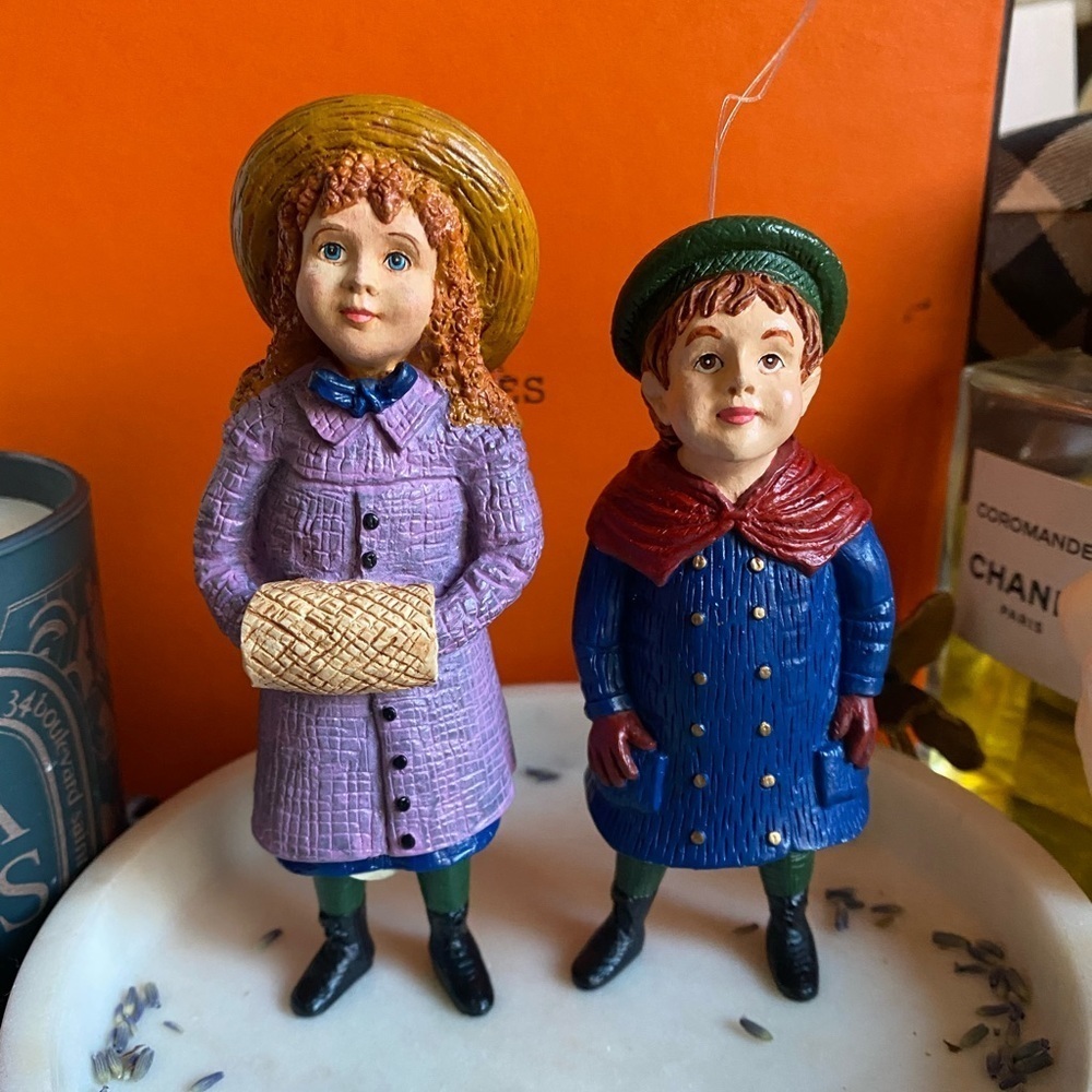 2 MMA vintage ornaments